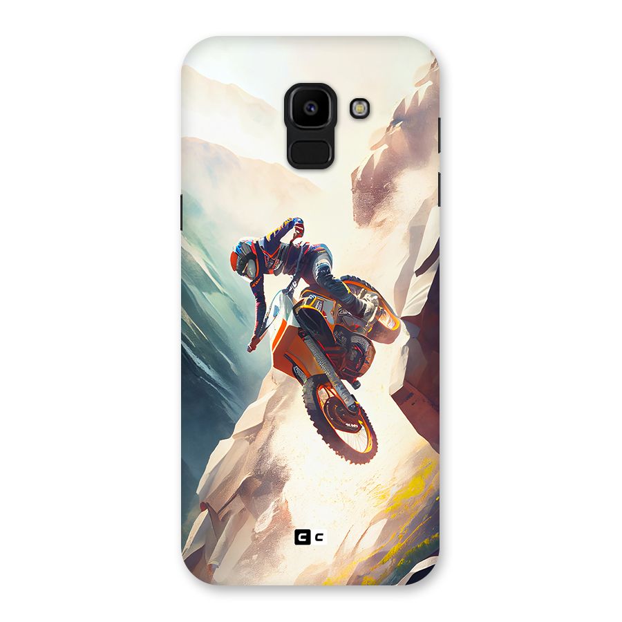 Mountain Biker Back Case for Galaxy J6