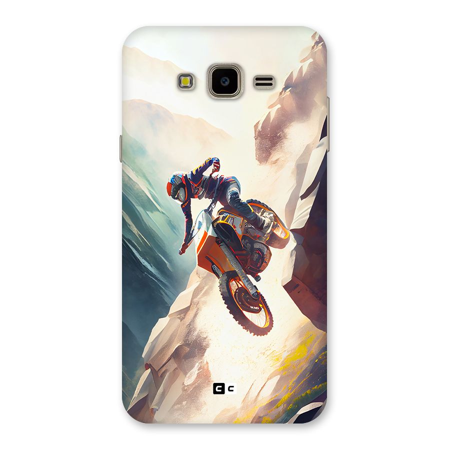 Mountain Biker Back Case for Galaxy J7 Nxt