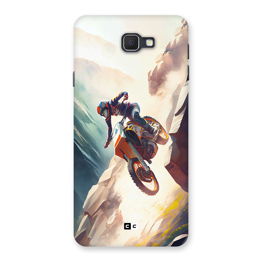 Mountain Biker Back Case for Galaxy J7 Prime