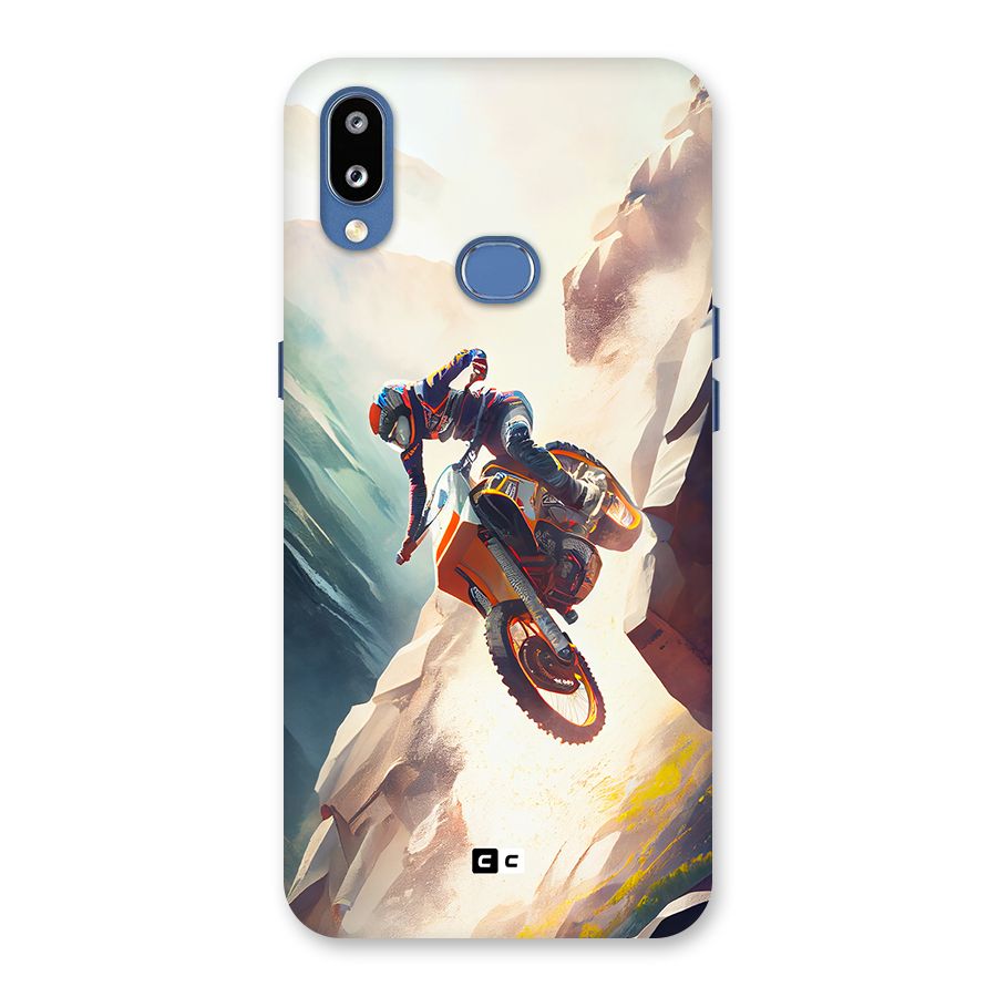 Mountain Biker Back Case for Galaxy M01s