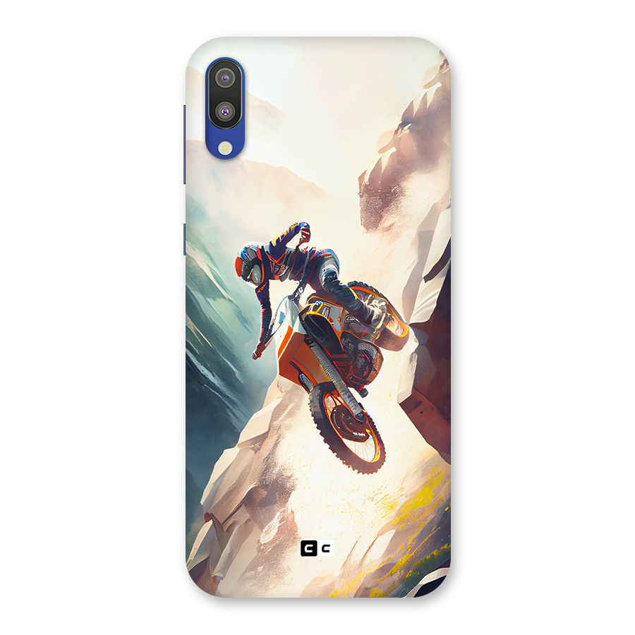 Mountain Biker Back Case for Galaxy M10
