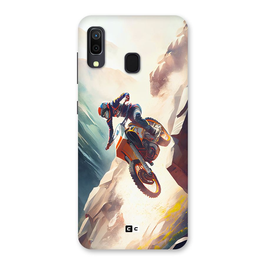 Mountain Biker Back Case for Galaxy M10s