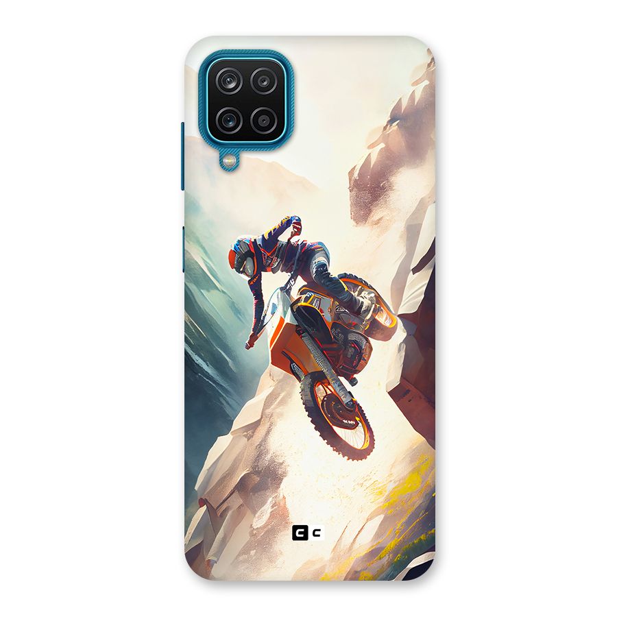 Mountain Biker Back Case for Galaxy M12
