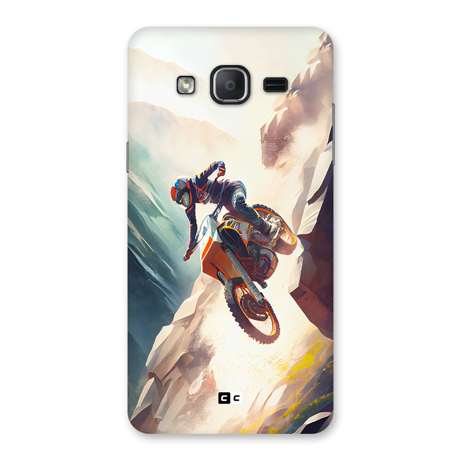 Mountain Biker Back Case for Galaxy On7 2015