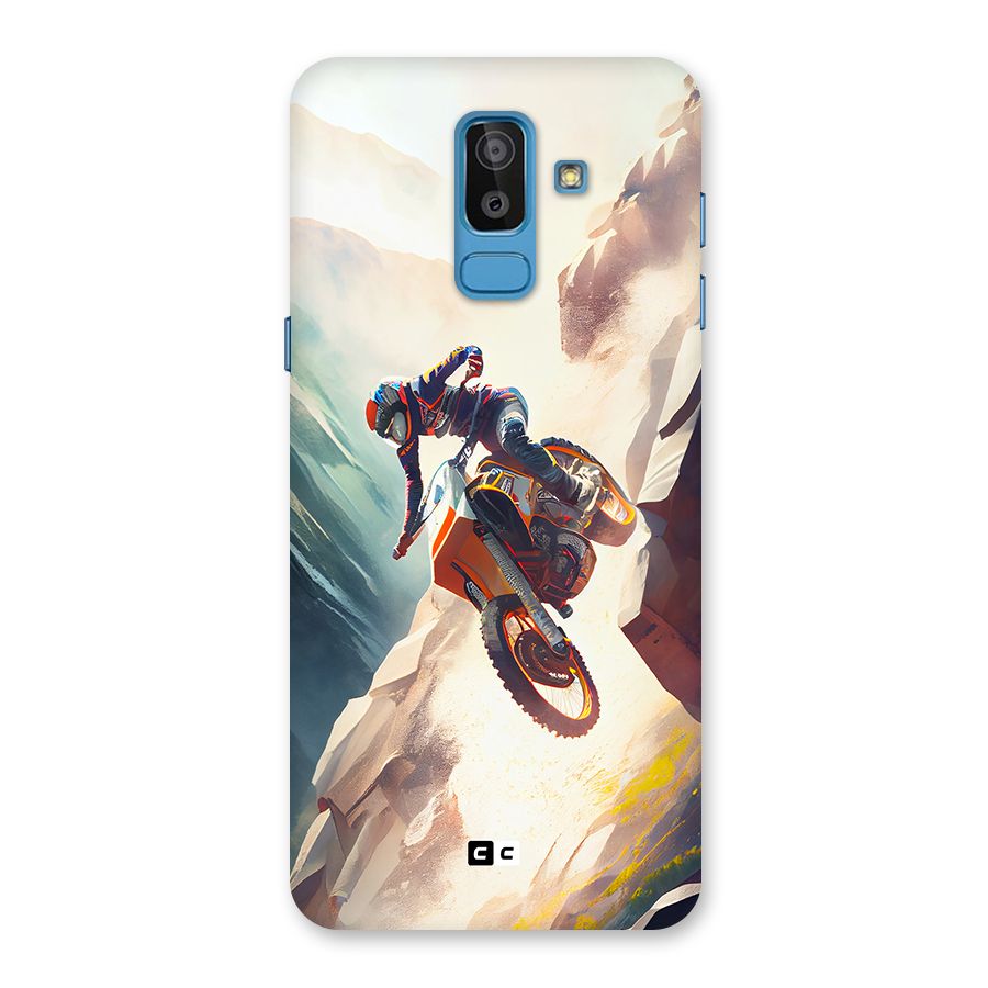 Mountain Biker Back Case for Galaxy On8 (2018)