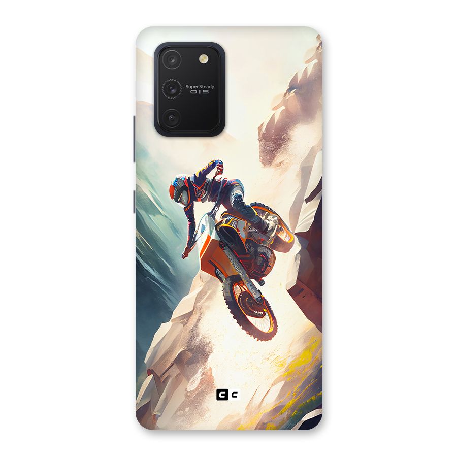 Mountain Biker Back Case for Galaxy S10 Lite