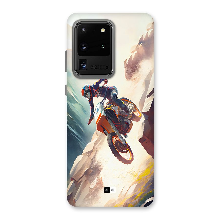 Mountain Biker Back Case for Galaxy S20 Ultra
