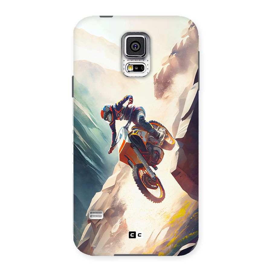 Mountain Biker Back Case for Galaxy S5