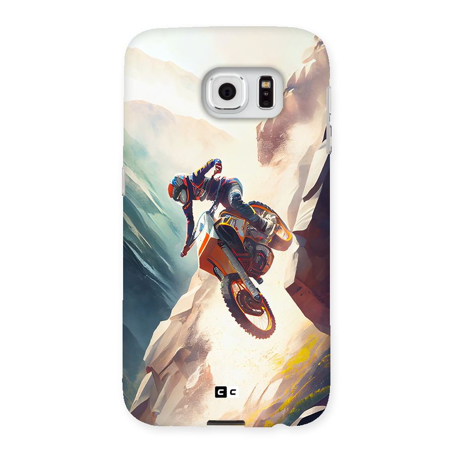 Mountain Biker Back Case for Galaxy S6