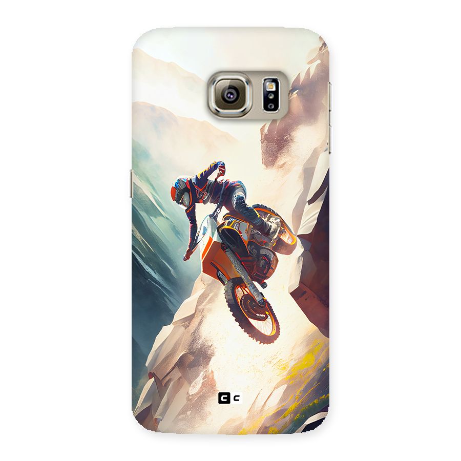 Mountain Biker Back Case for Galaxy S6 edge