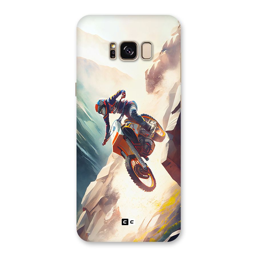 Mountain Biker Back Case for Galaxy S8 Plus