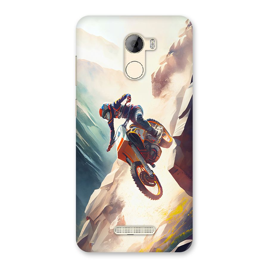 Mountain Biker Back Case for Gionee A1 LIte