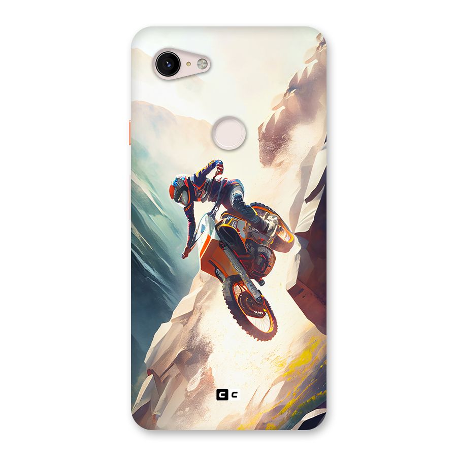 Mountain Biker Back Case for Google Pixel 3 XL