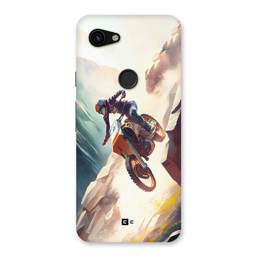 Mountain Biker Back Case for Google Pixel 3a