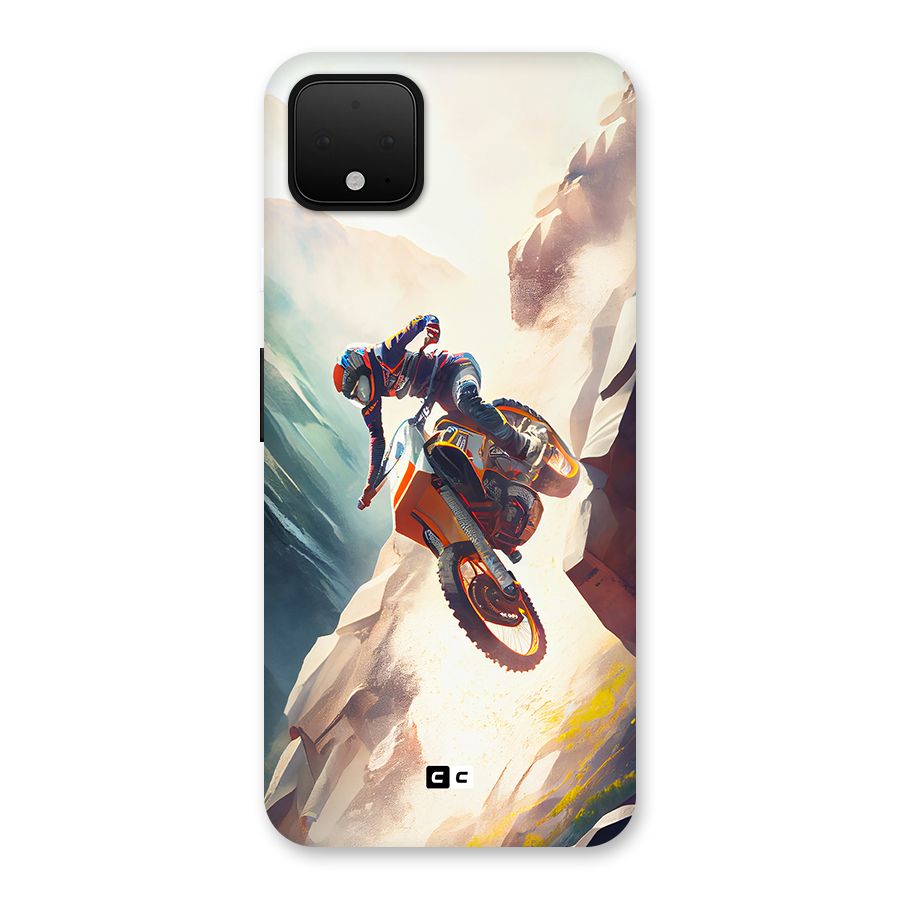 Mountain Biker Back Case for Google Pixel 4 XL