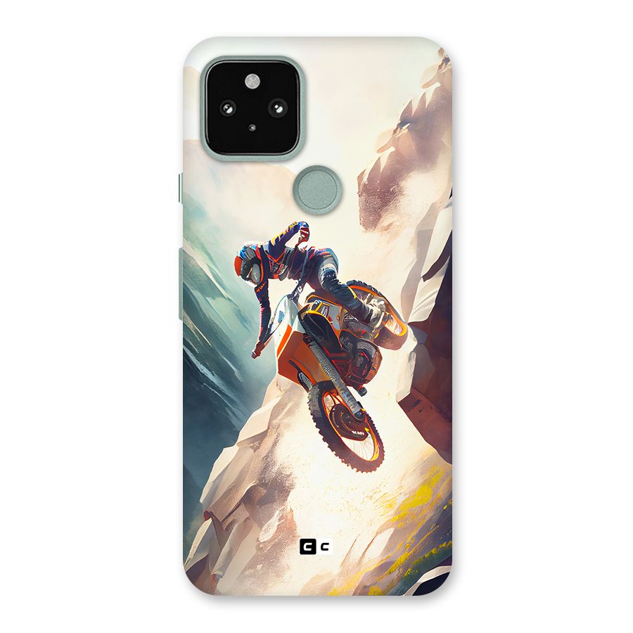 Mountain Biker Back Case for Google Pixel 5