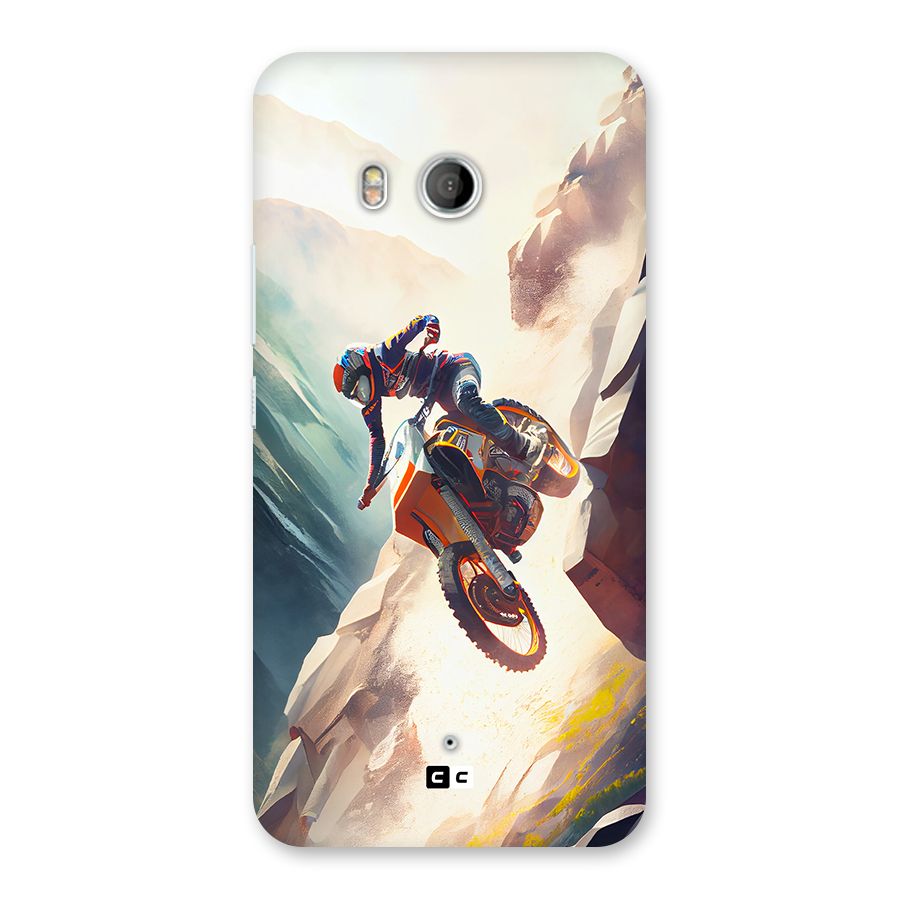 Mountain Biker Back Case for HTC U11