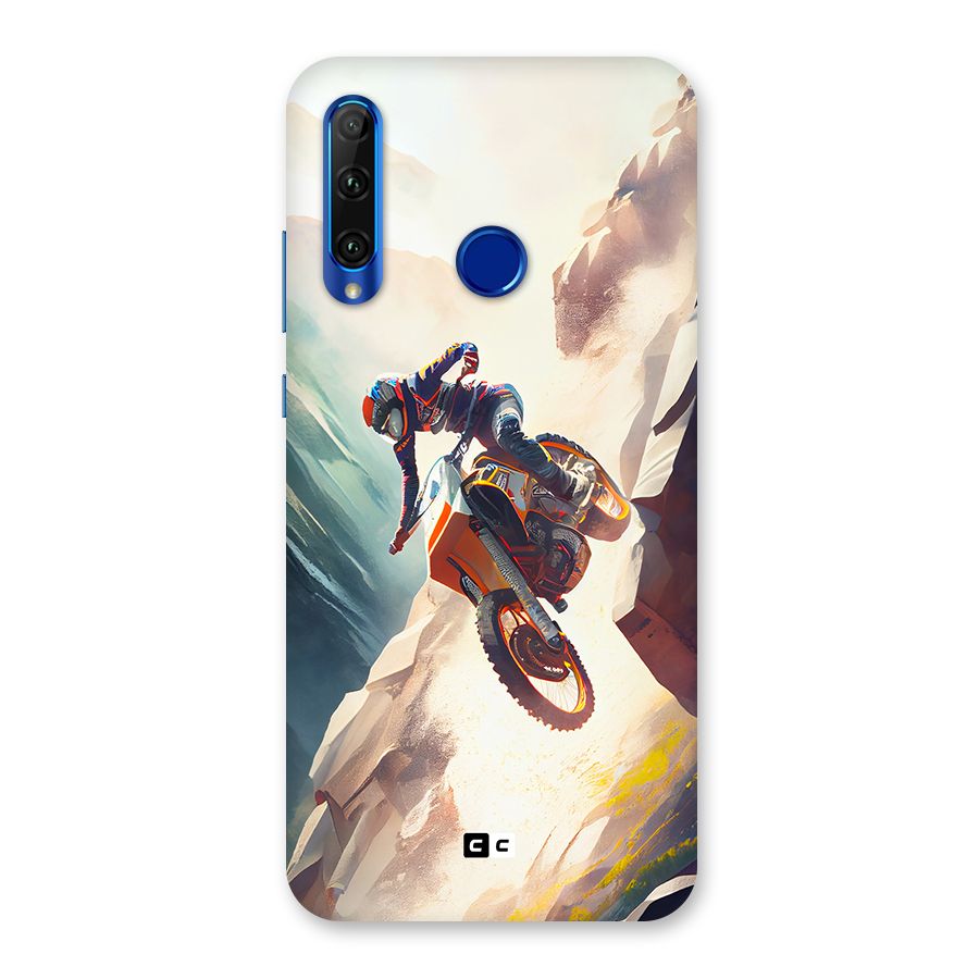 Mountain Biker Back Case for Honor 20i