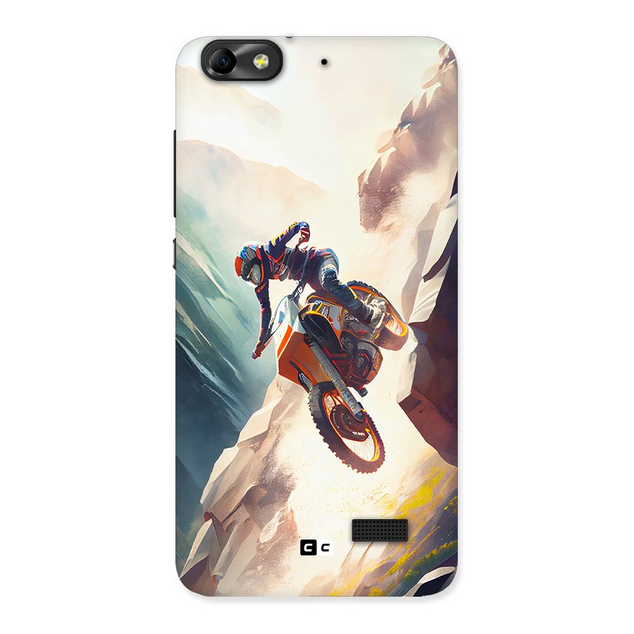 Mountain Biker Back Case for Honor 4C