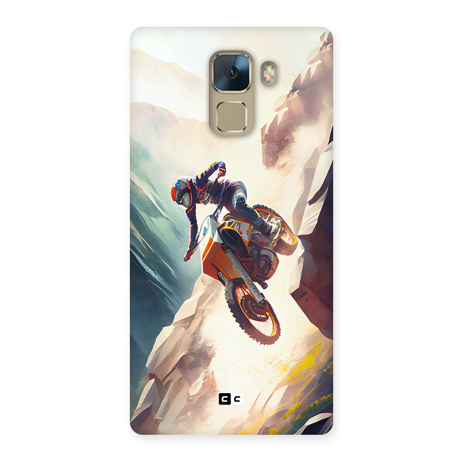 Mountain Biker Back Case for Honor 7
