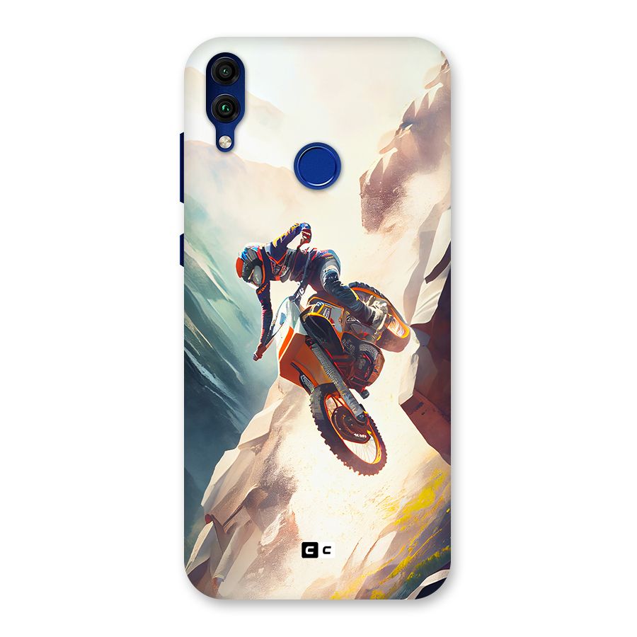 Mountain Biker Back Case for Honor 8C