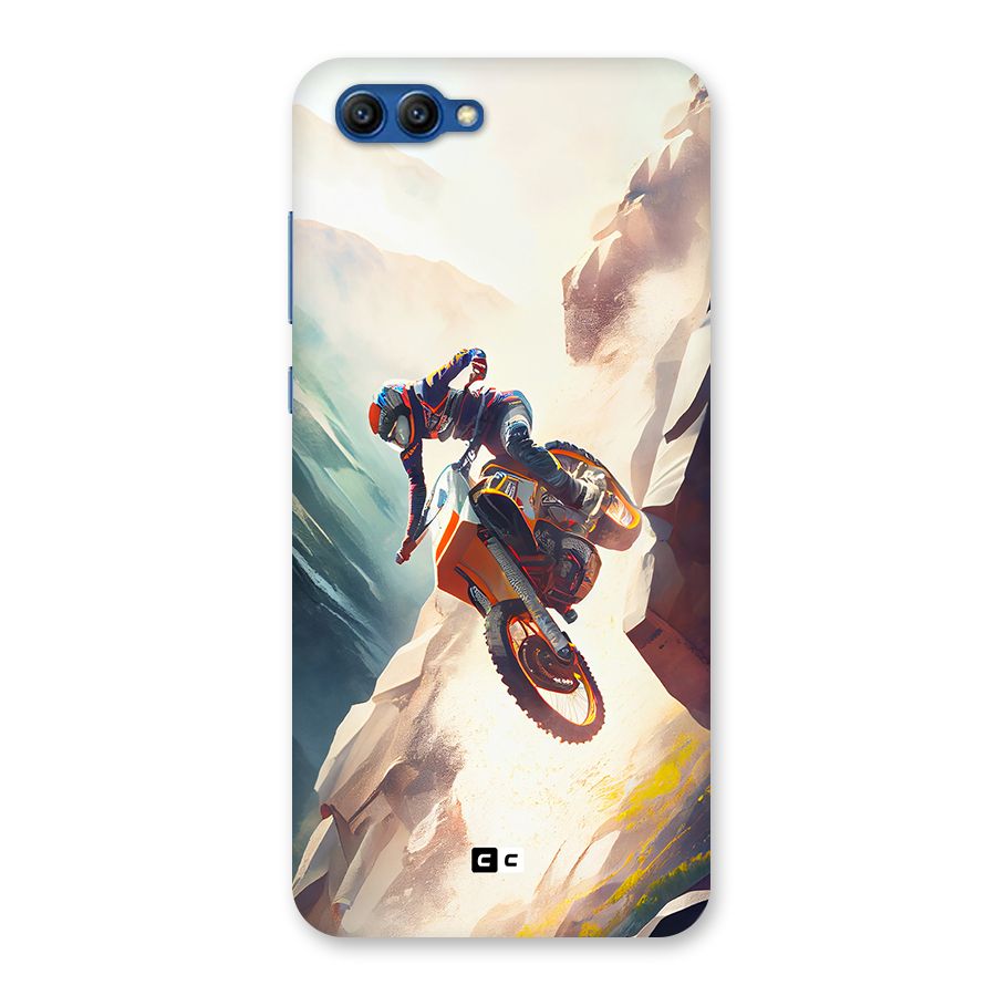 Mountain Biker Back Case for Honor View 10