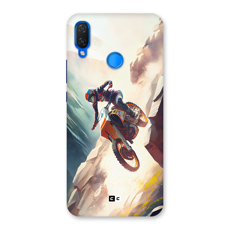 Mountain Biker Back Case for Huawei P Smart+