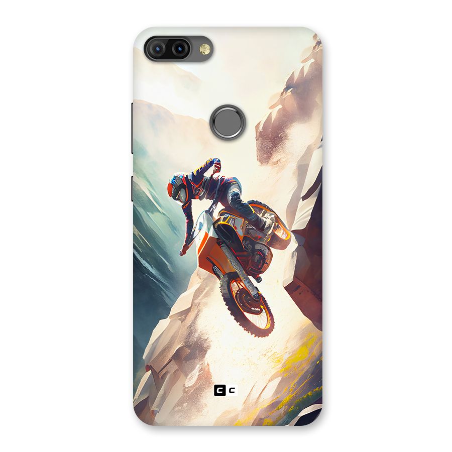 Mountain Biker Back Case for Infinix Hot 6 Pro