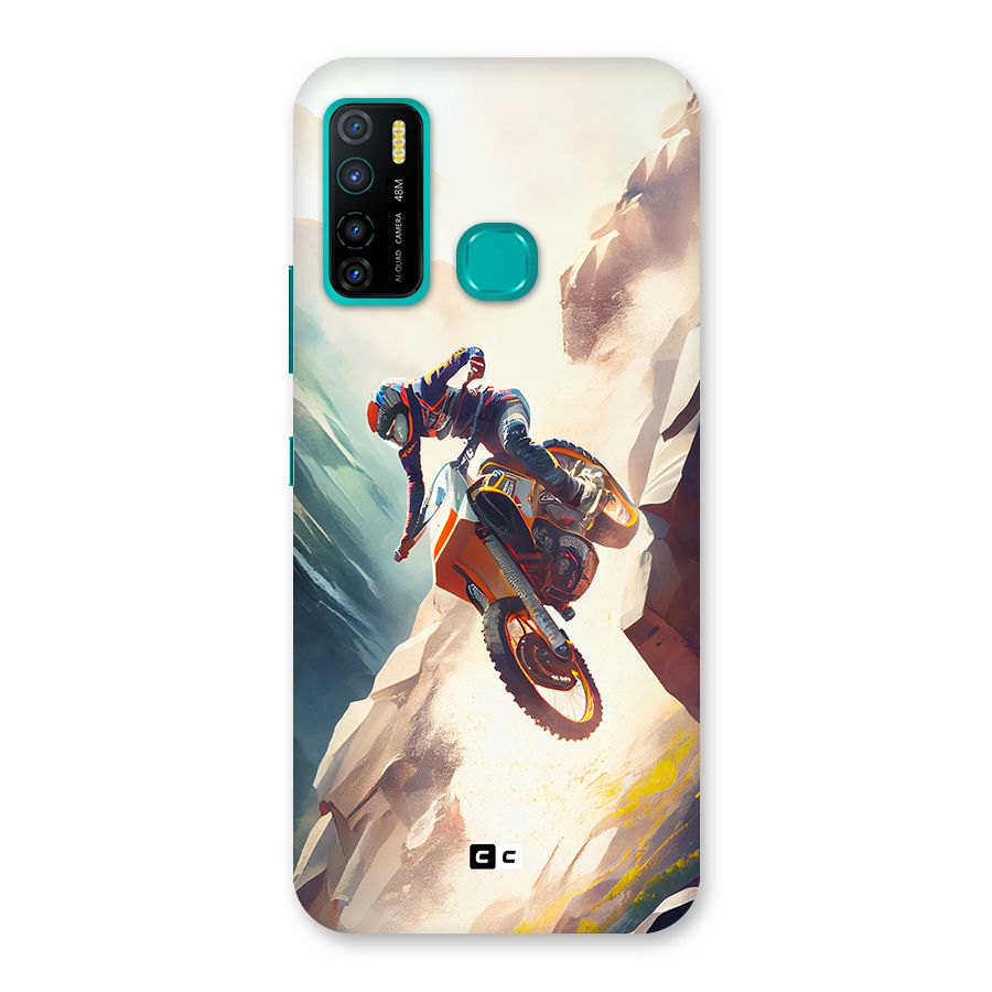 Mountain Biker Back Case for Infinix Hot 9 Pro