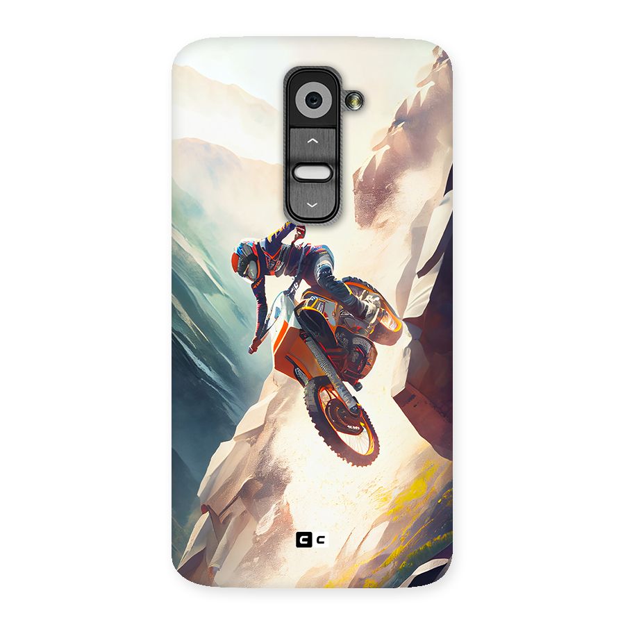 Mountain Biker Back Case for LG G2