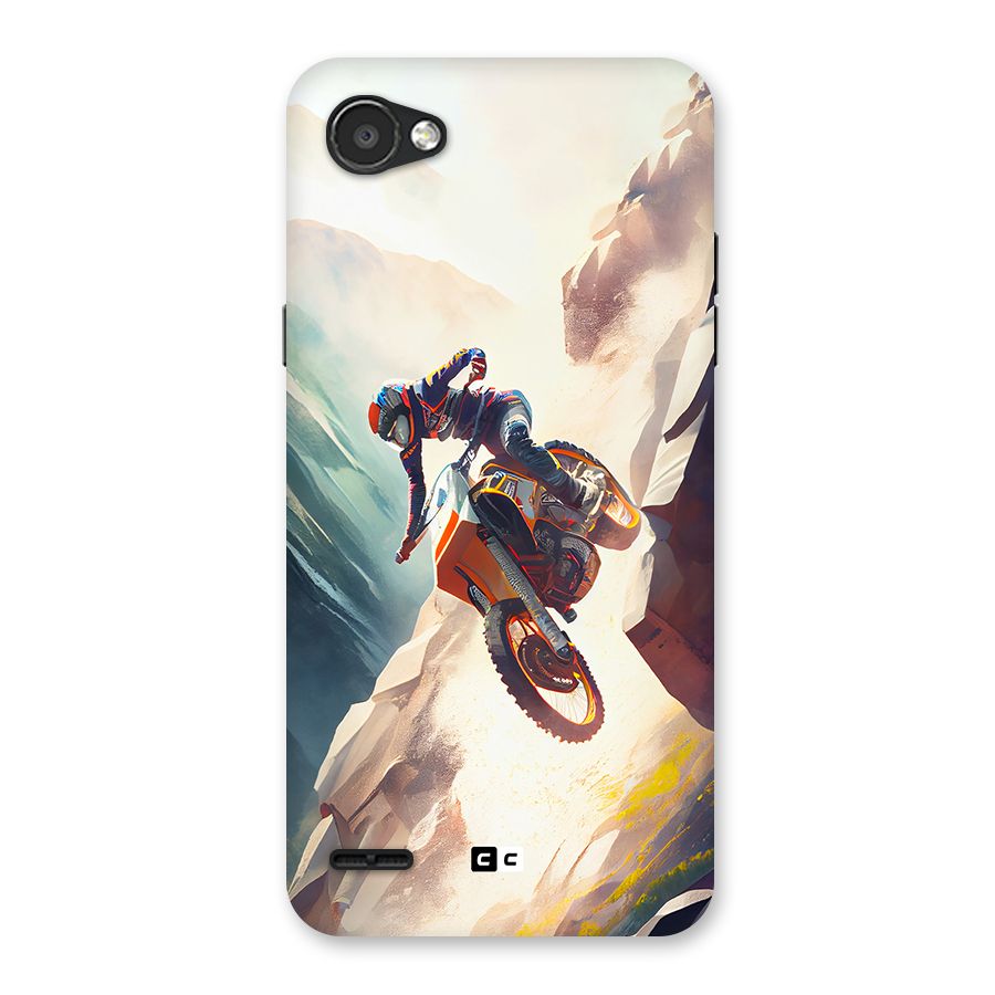 Mountain Biker Back Case for LG Q6