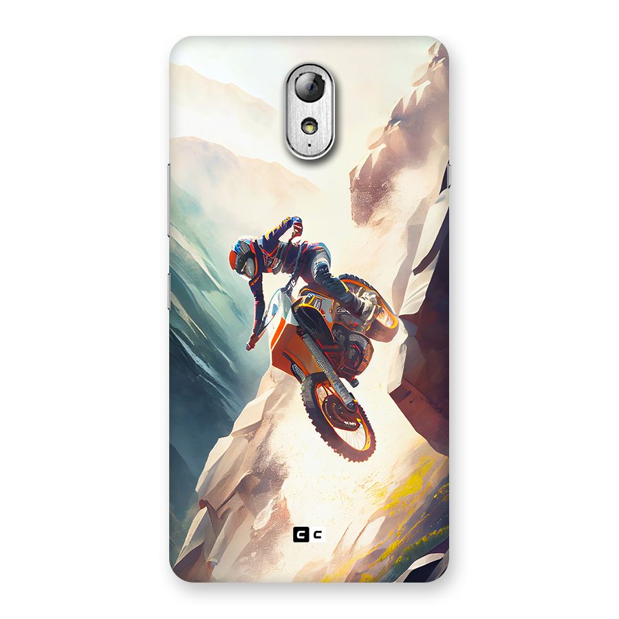 Mountain Biker Back Case for Lenovo Vibe P1M