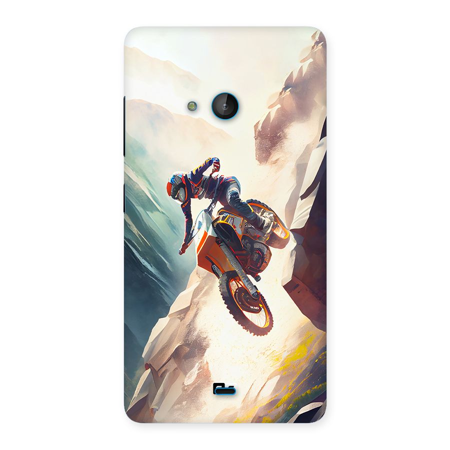 Mountain Biker Back Case for Lumia 540