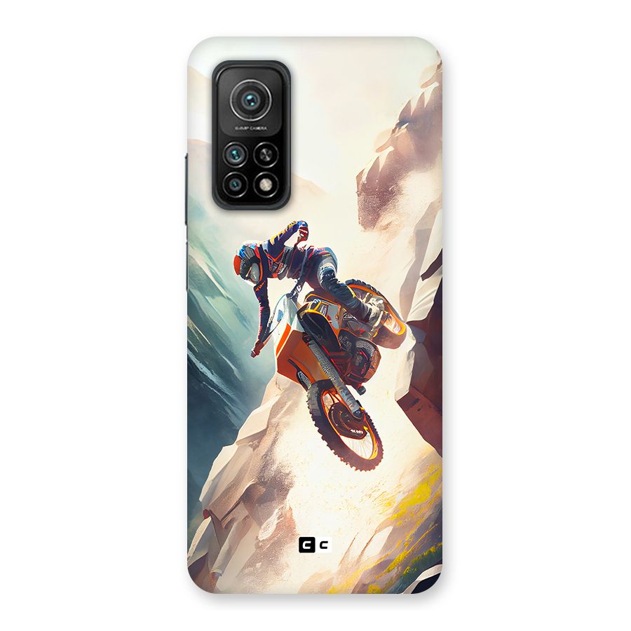 Mountain Biker Back Case for Mi 10T 5G