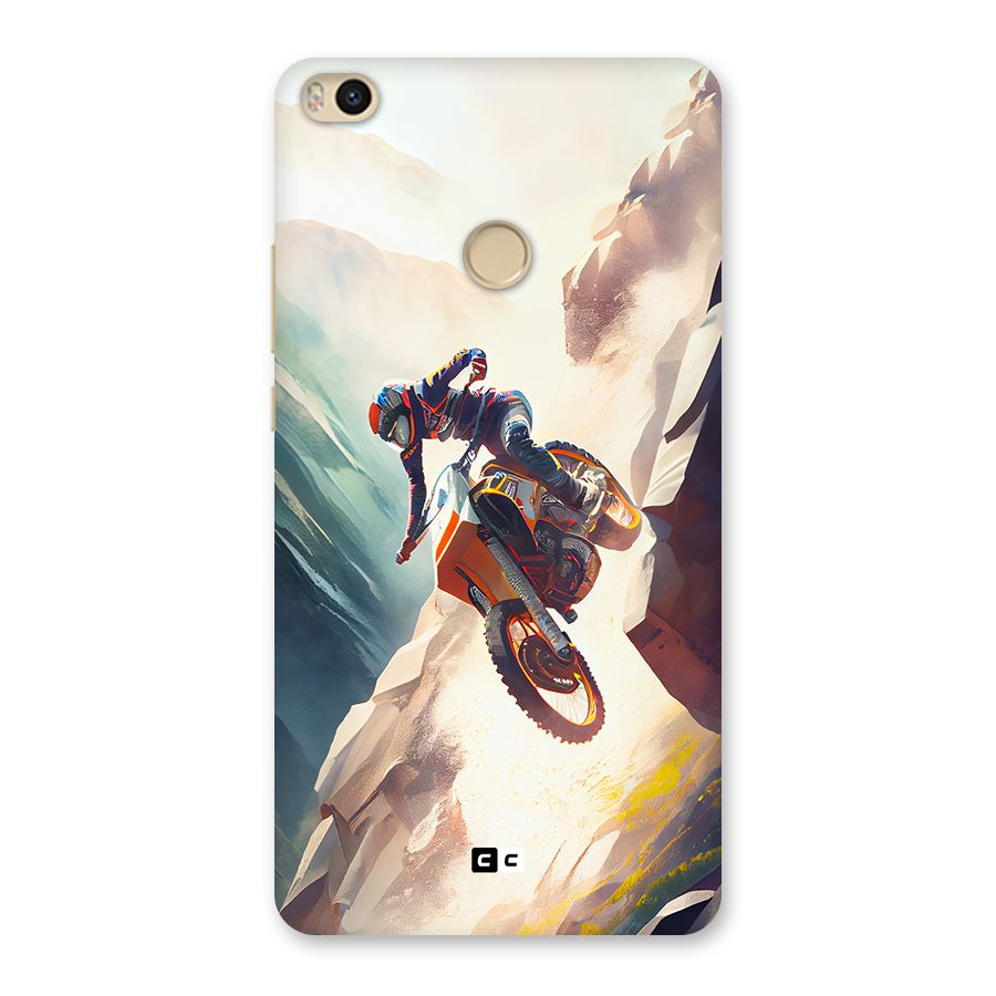 Mountain Biker Back Case for Mi Max 2