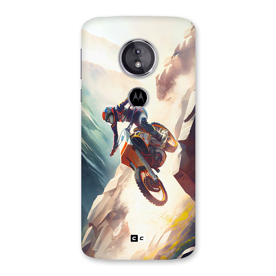 Mountain Biker Back Case for Moto E5