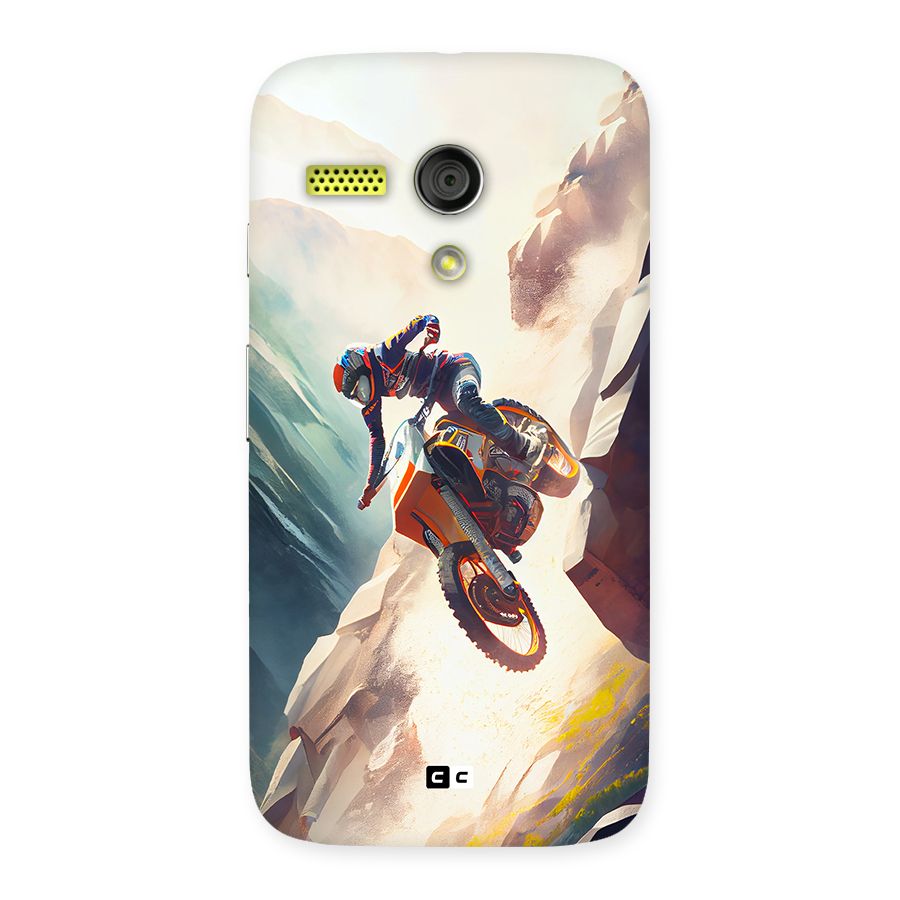 Mountain Biker Back Case for Moto G