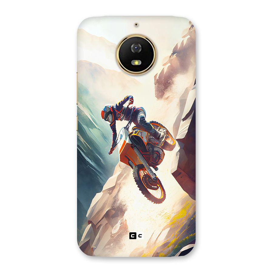 Mountain Biker Back Case for Moto G5s