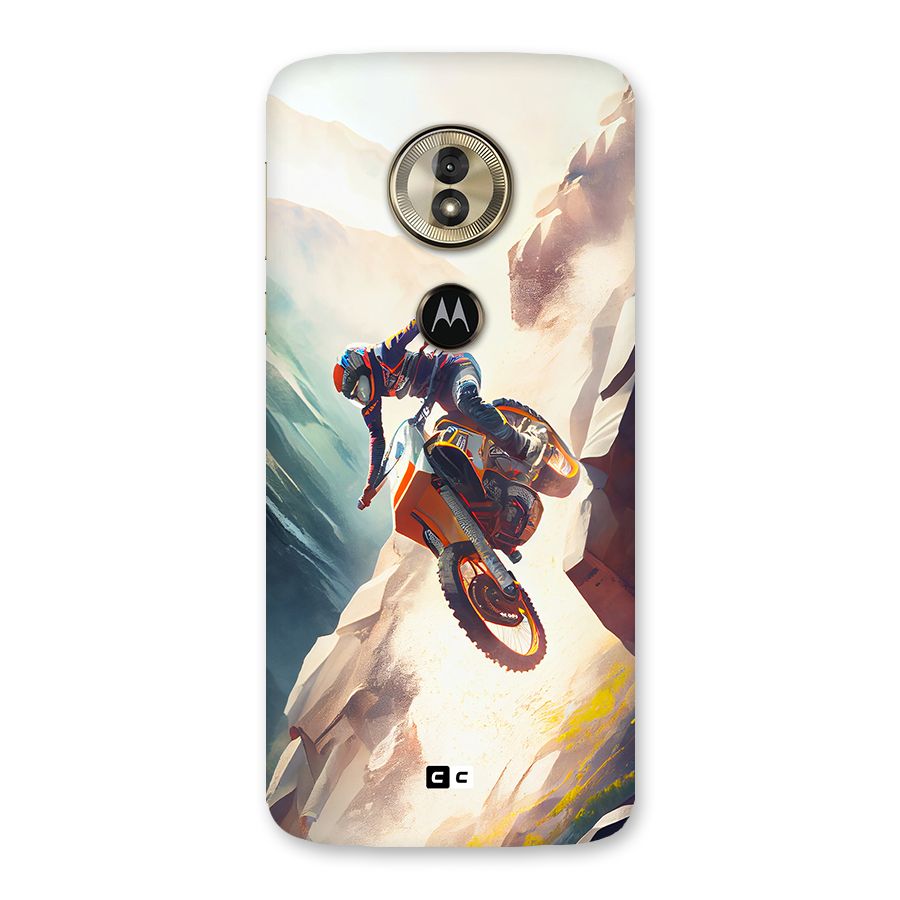 Mountain Biker Back Case for Moto G6 Play