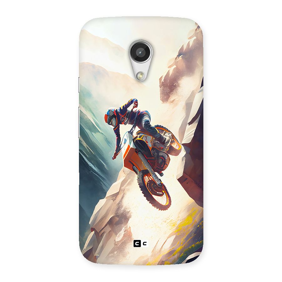 Mountain Biker Back Case for Moto G 2nd Gen