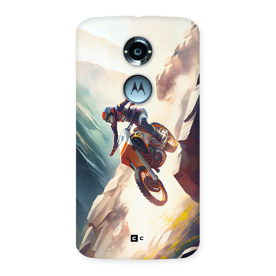 Mountain Biker Back Case for Moto X2