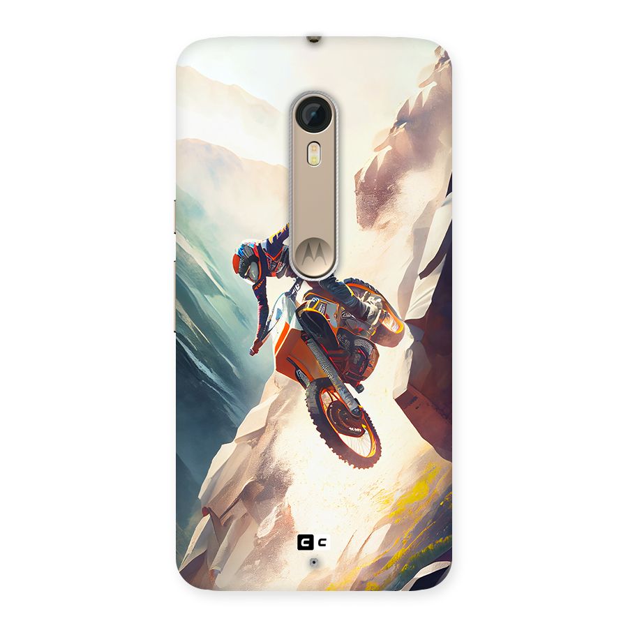 Mountain Biker Back Case for Moto X Style