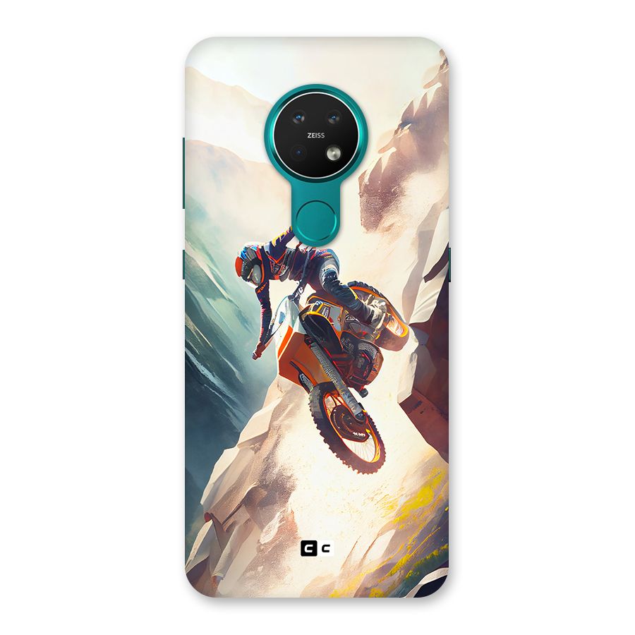 Mountain Biker Back Case for Nokia 7.2