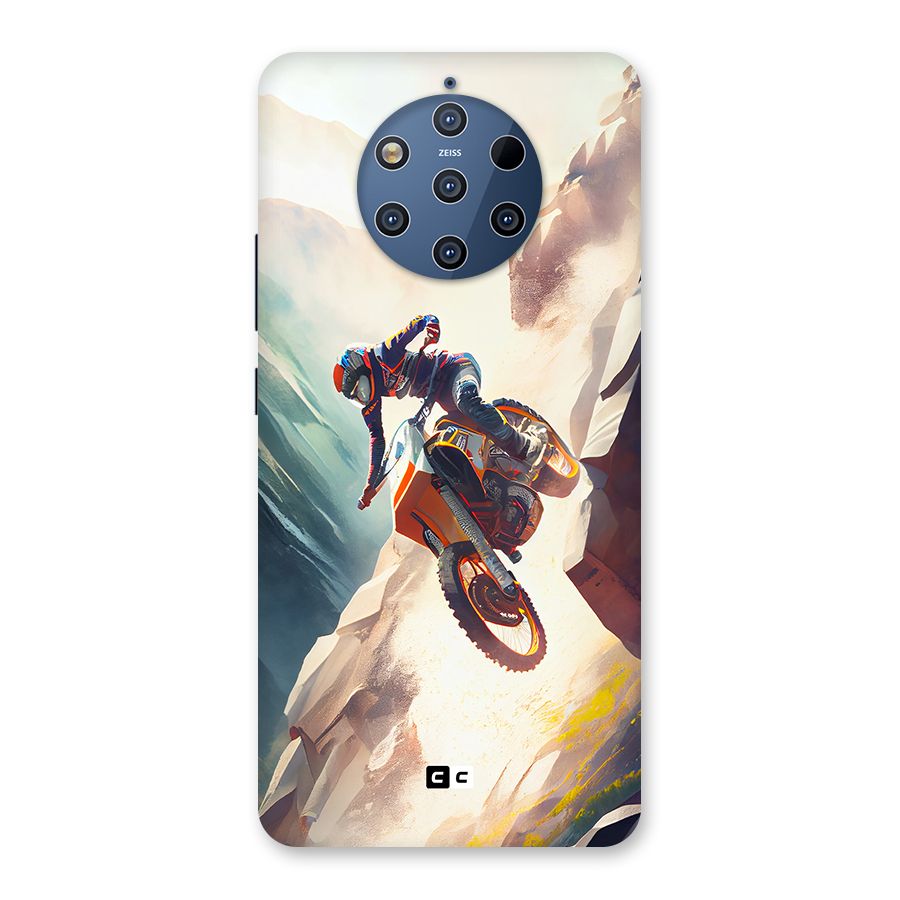 Mountain Biker Back Case for Nokia 9 PureView