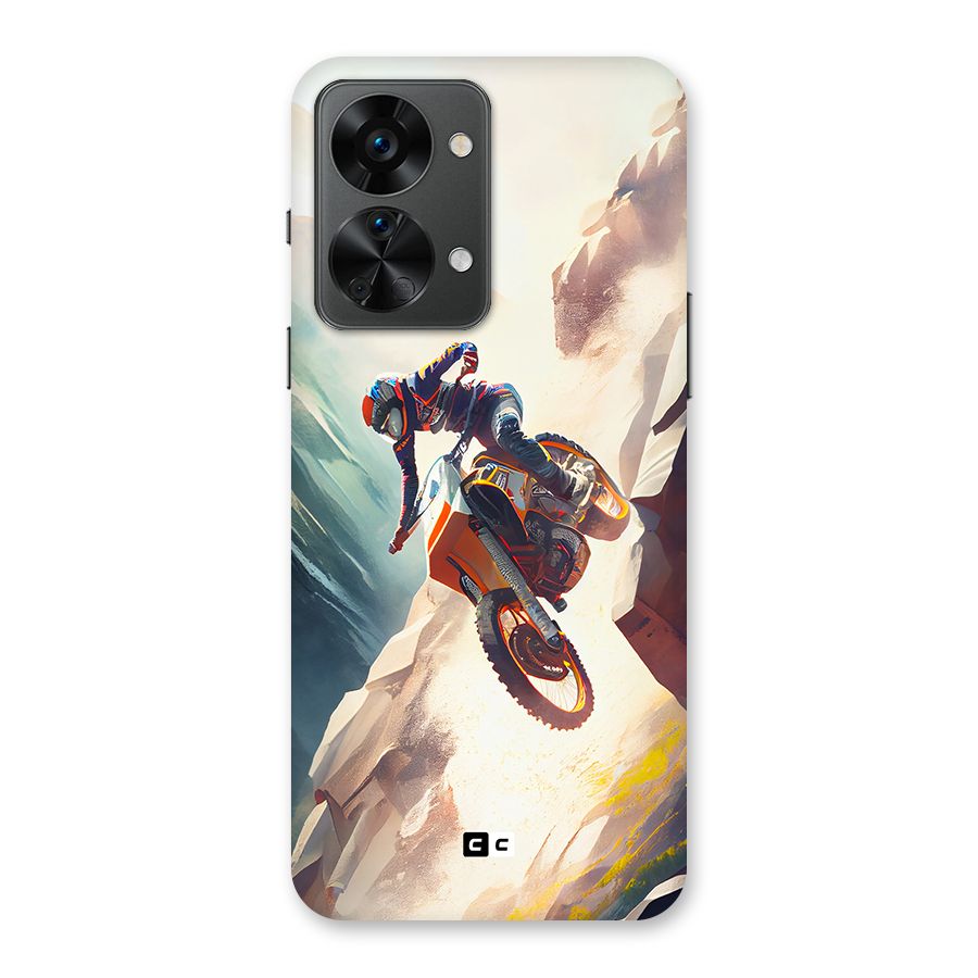 Mountain Biker Back Case for OnePlus Nord 2T