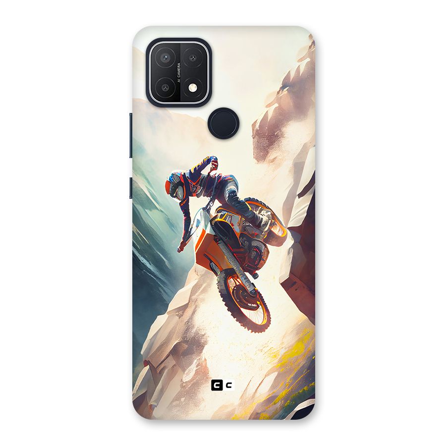 Mountain Biker Back Case for Oppo A15