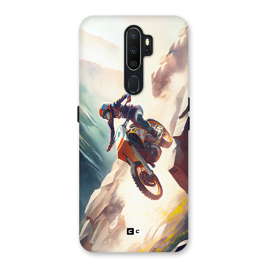 Mountain Biker Back Case for Oppo A5 (2020)