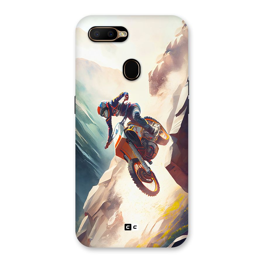 Mountain Biker Back Case for Oppo A5s
