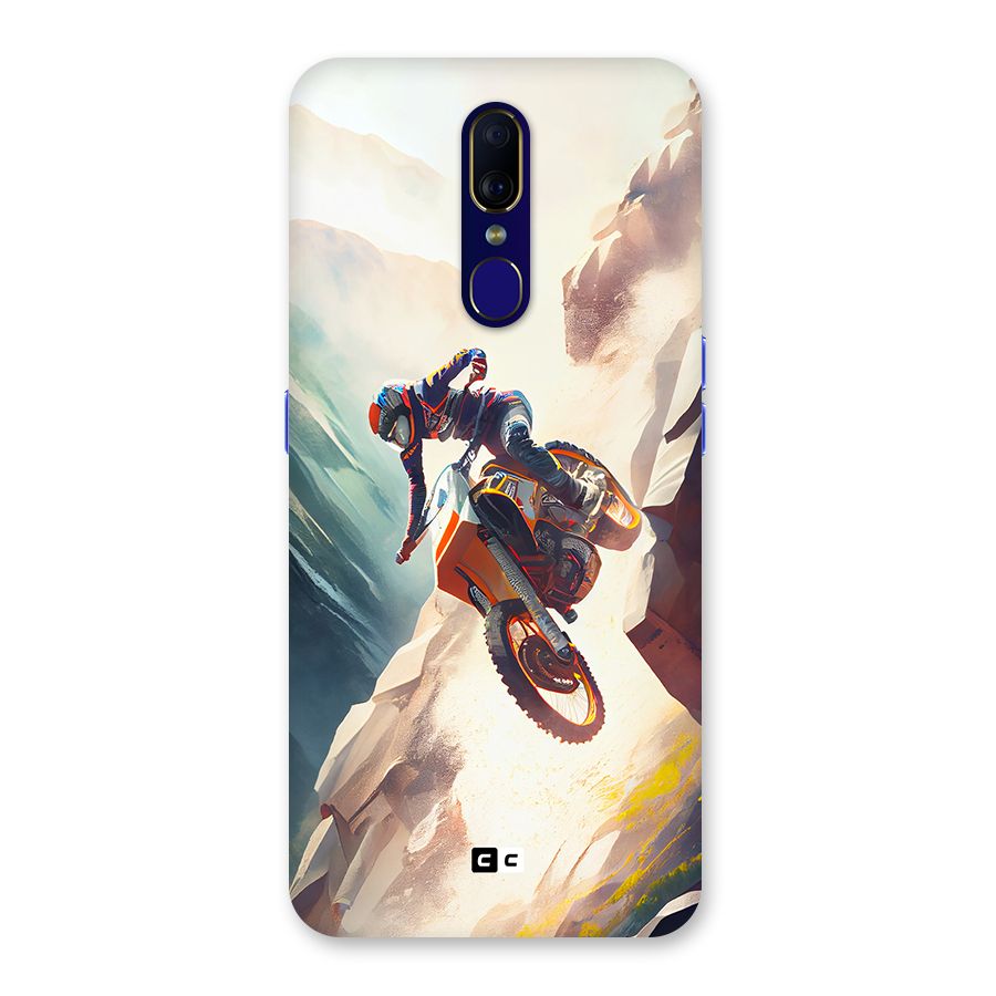 Mountain Biker Back Case for Oppo F11