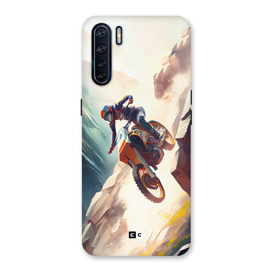 Mountain Biker Back Case for Oppo F15